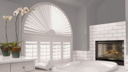 Shutters for Specialty Shape Windows in Orlando